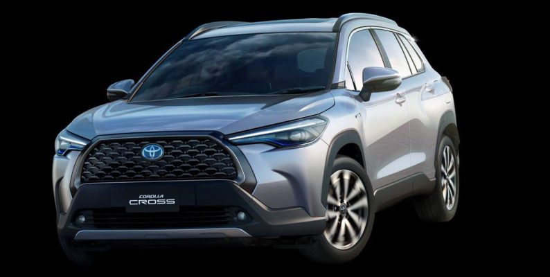 đầu xe toyota Cross 2023