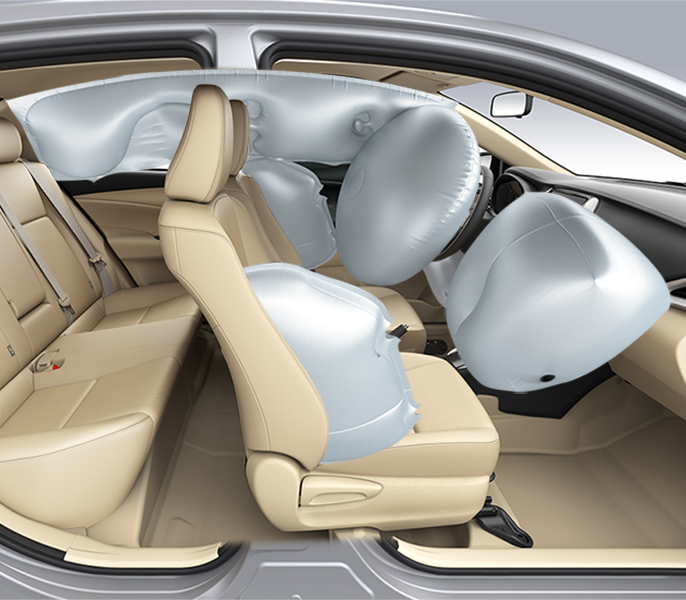 7 túi khí toyota vios 2022