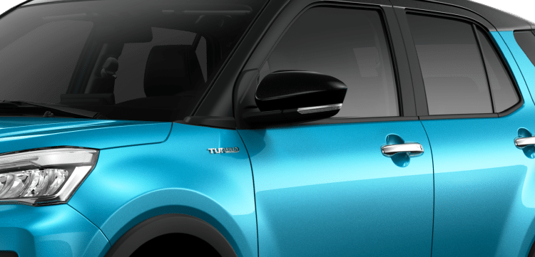 gương chiếu hậu toyota raize 2022