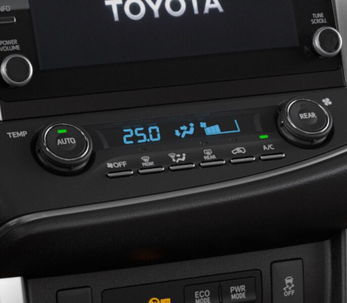 hệ thống điều hoà toyota innova 2022