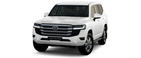 toyota land cruiser 2022 màu trắng ngọc trai